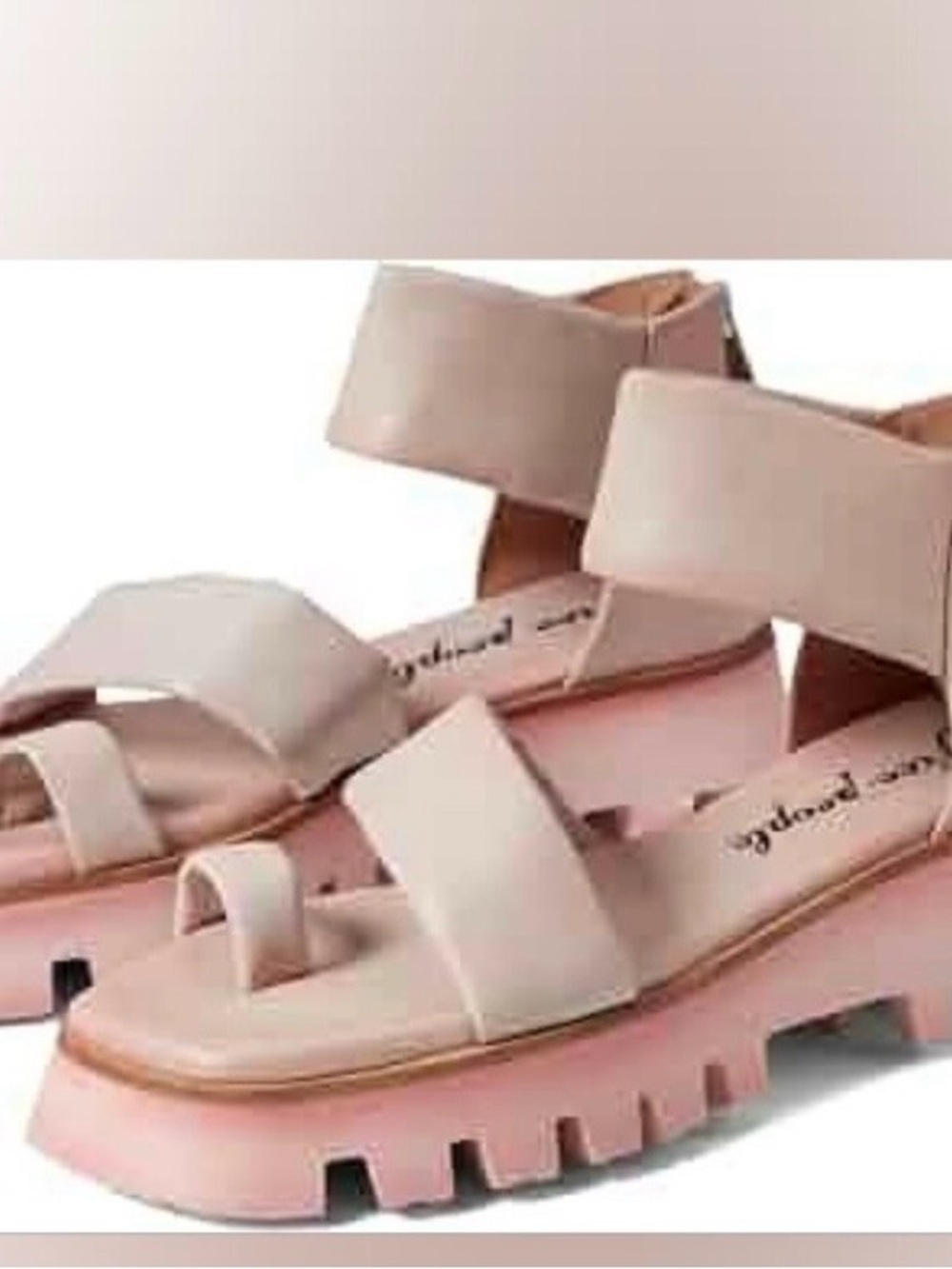 Free People Maddox lug sole sandals